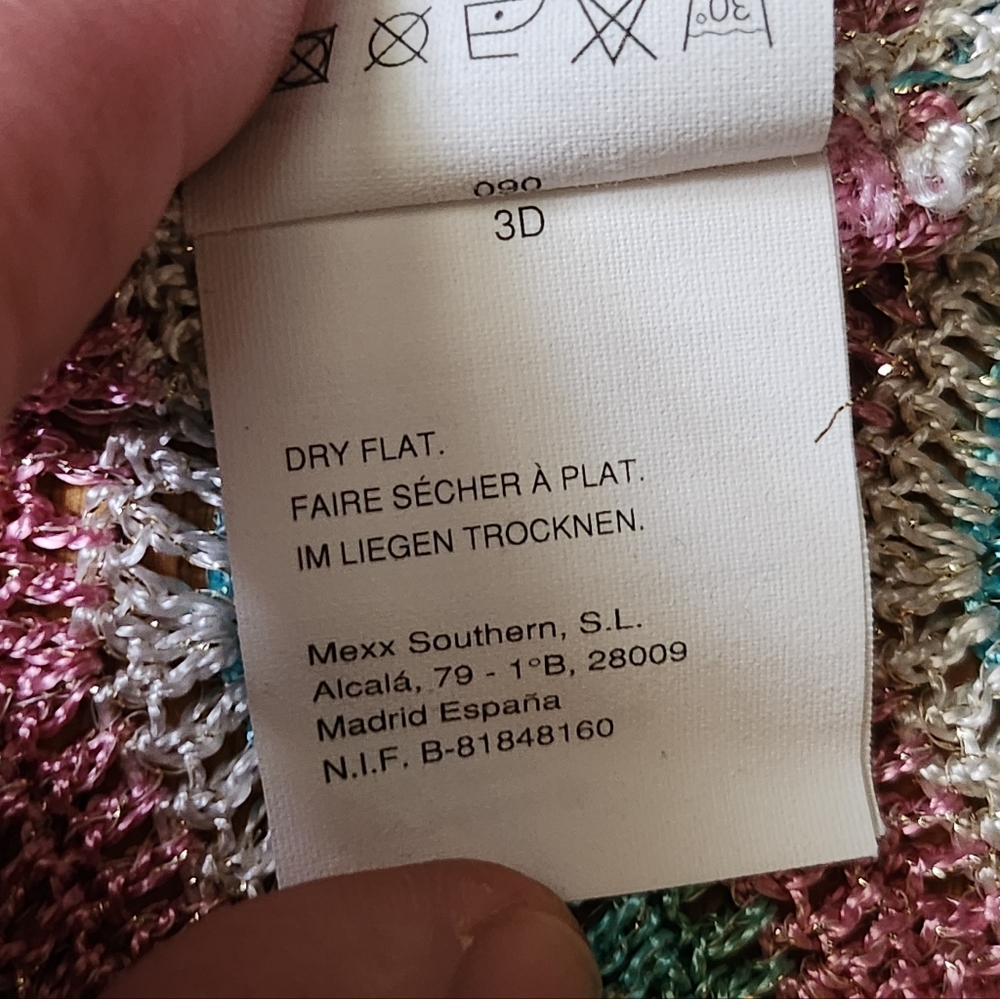 XX by MEXX Crochet Cropped Top Cover-up Viscose, Lurex - Picture 10 of 13